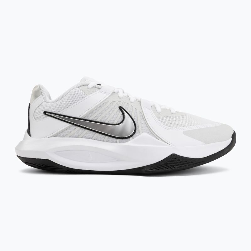 Buty do siatkówki Nike Zoom Hyperspeed Court 2 white/metallic silver/black 2