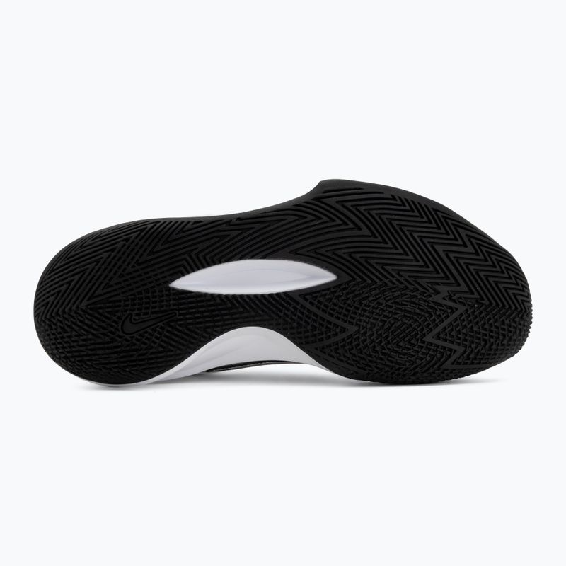 Buty do siatkówki Nike Zoom Hyperspeed Court 2 white/metallic silver/black 4