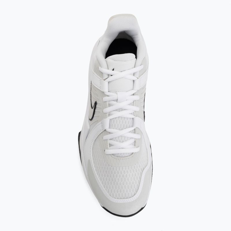 Buty do siatkówki Nike Zoom Hyperspeed Court 2 white/metallic silver/black 5