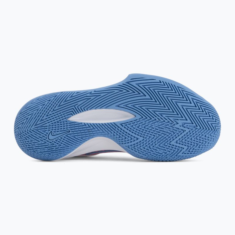 Buty do siatkówki Nike Zoom Hyperspeed Court 2 white/pink rise/valor blue 4