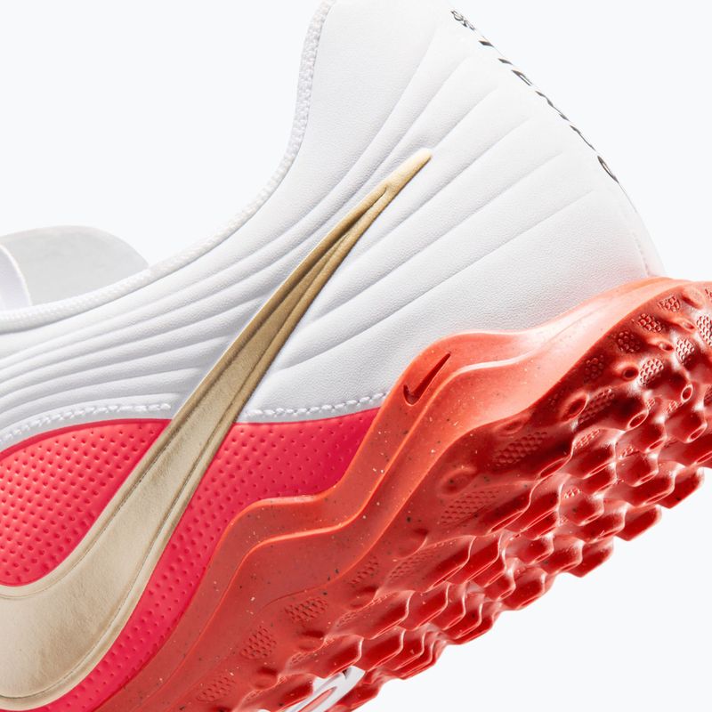 Buty piłkarskie męskie Nike Tiempo Maestro Club White/Bright Crimson/Blur 6