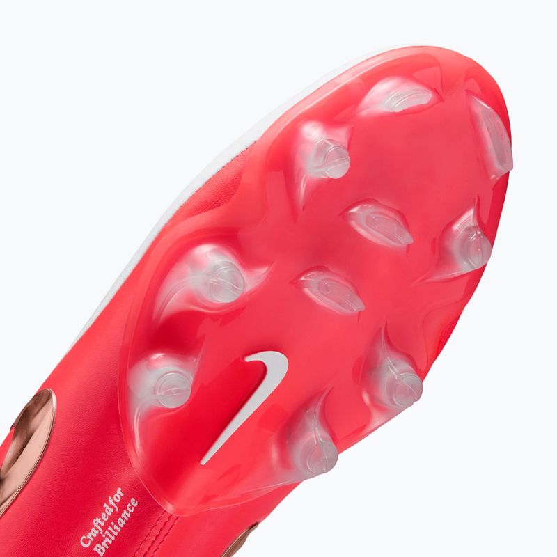 Buty piłkarskie męskie Nike Tiempo Maestro Elite White/Bright Crimson/Blur 5