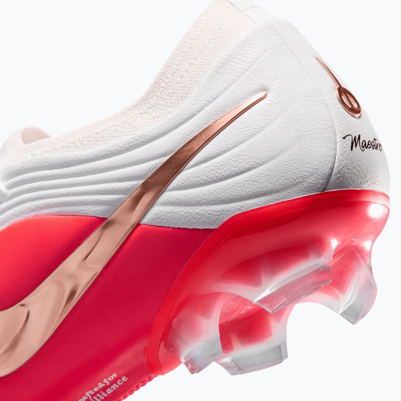 Buty piłkarskie męskie Nike Tiempo Maestro Elite White/Bright Crimson/Blur 7