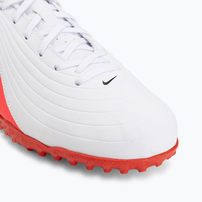 Buty piłkarskie męskie Nike Tiempo Maestro Club White/Bright Crimson/Blur 7