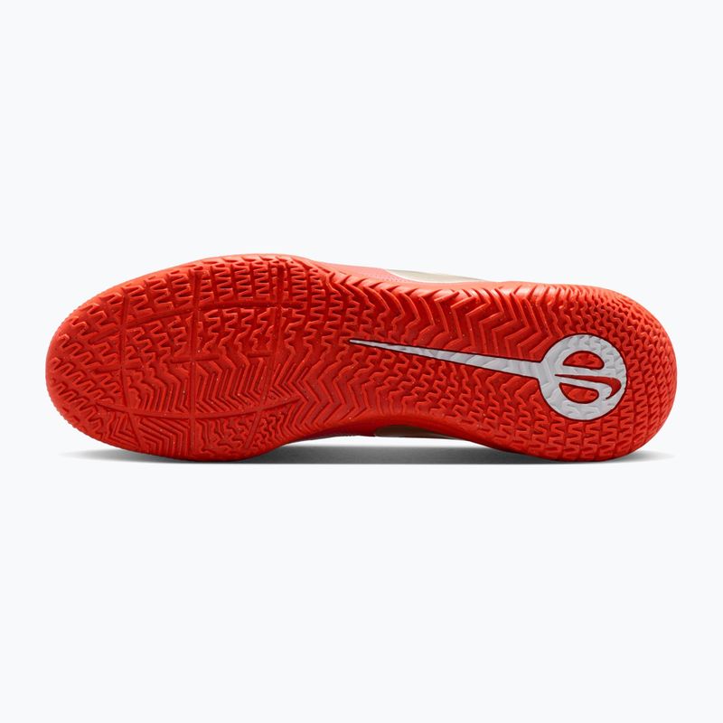 Buty piłkarskie męskie Nike Tiempo Maestro Club white/bright crimson/blur 4