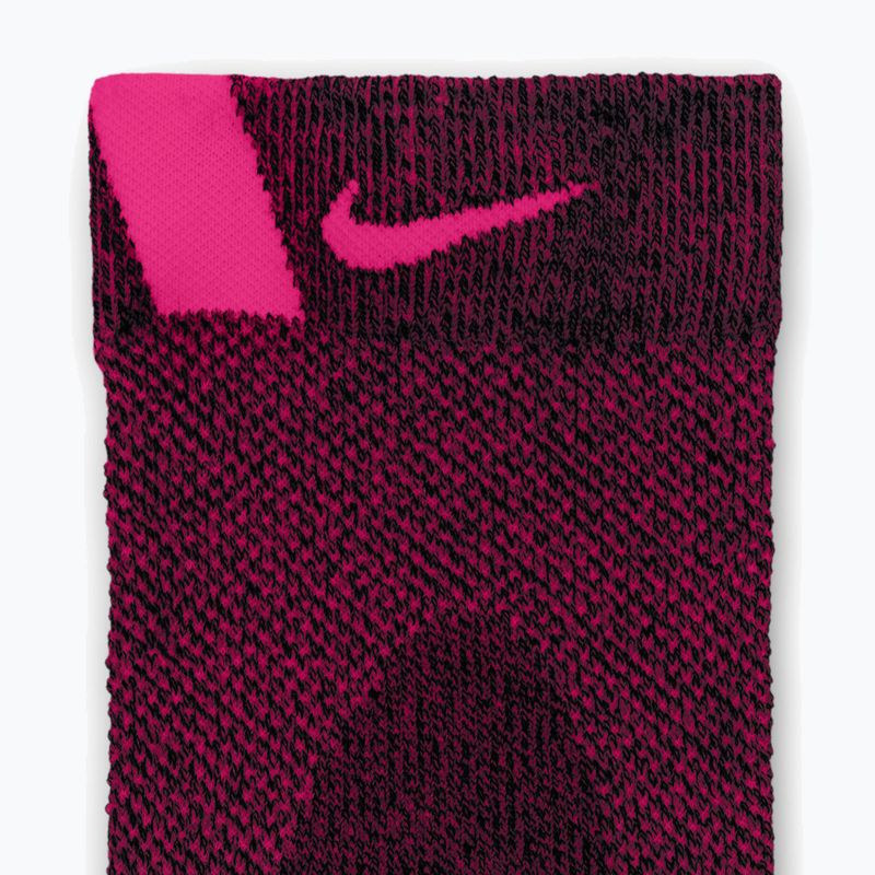 Skarpety Nike Run Lightweight Micro Crew black/hyper pink/hyper pink 4