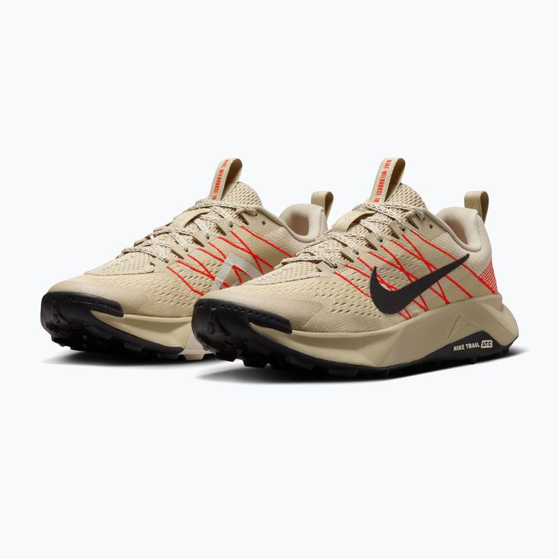 Buty do biegania męskie Nike Wildhorse 10 linen/light crimson/pure platinum/tough red 3