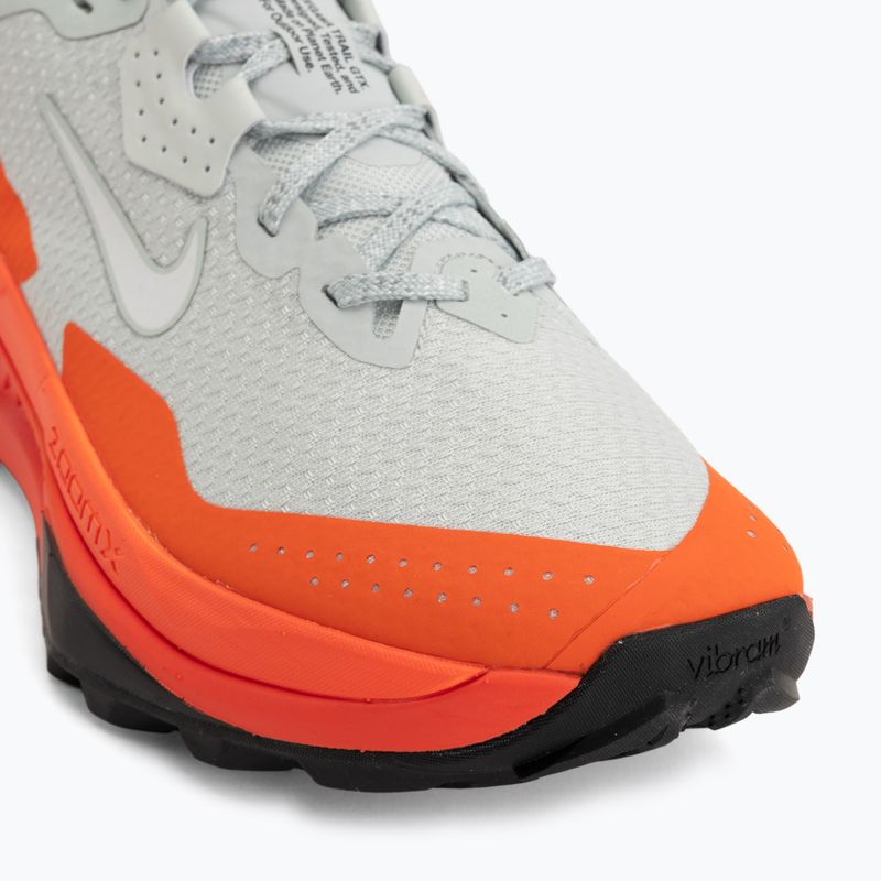 Buty do biegania męskie Nike ACG Zegama Trail GORE-TEX light silver/safety orange/summit white 7