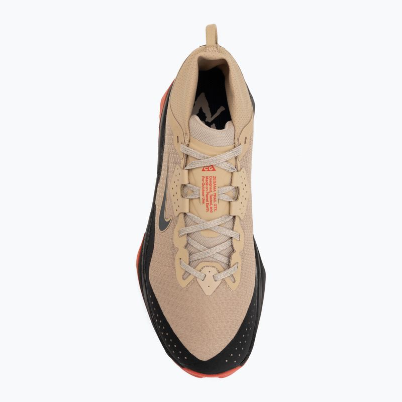 Buty do biegania męskie Nike ACG Zegama Trail GORE-TEX linen/light crimson/light orewood brown/black 5