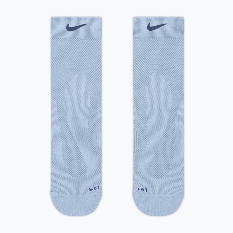 Skarpety Nike Run Lightweight Crew hydrogen blue/mystic navy/mystic navy 2