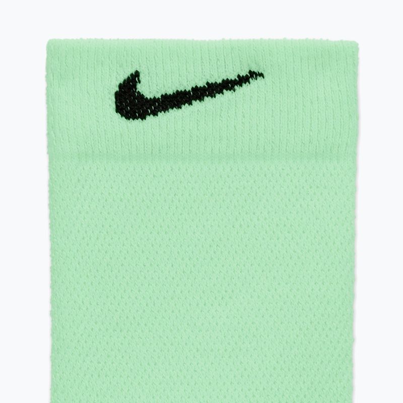 Skarpety Nike Run Midweight Crew cucumber calm/black/black 4