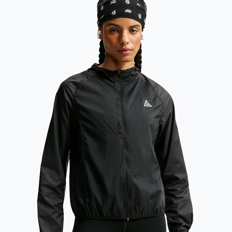 Kurtka do biegania damska Nike ACG "Aireez" black/black/summit white 4