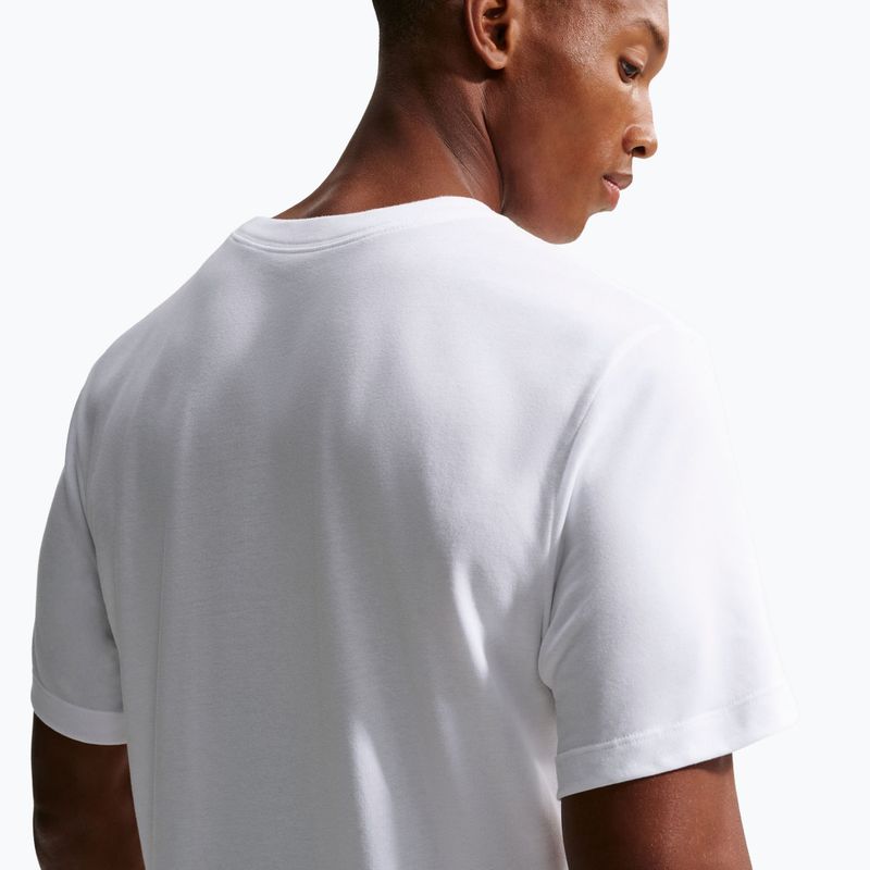 Koszulka do biegania męska Nike Dri-Fit Running T-Shirt white/green spark 5