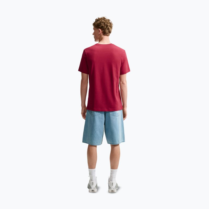 Koszulka męska Nike Sportswear Club tough red/football blue 4