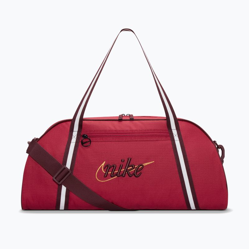 Torba treningowa damska Nike Gym Club Retro 24 l tough red/mystic dates/mystic dates