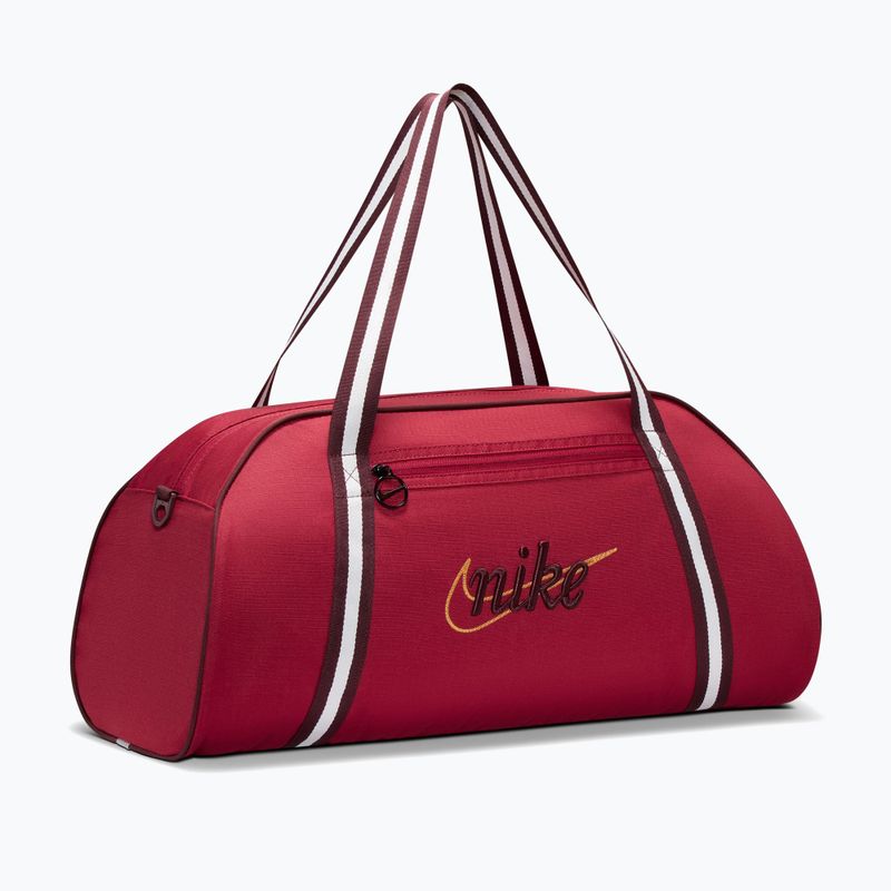 Torba treningowa damska Nike Gym Club Retro 24 l tough red/mystic dates/mystic dates 2