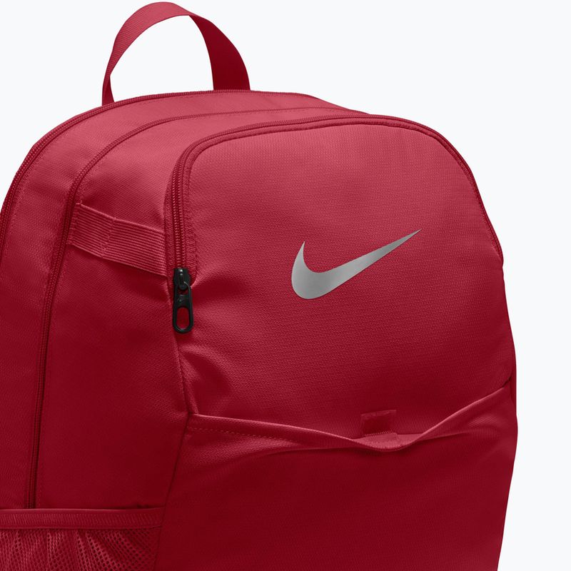 Plecak Nike Brasilia 24 l tough red/black/reflect silver 4