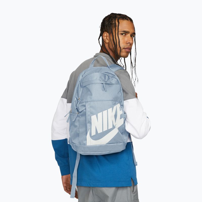 Plecak miejski Nike Elemental 21 l light armory blue/light armory blue/white 10