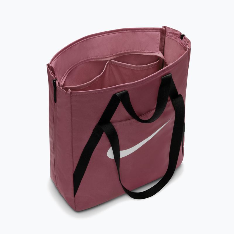Torba damska Nike Gym Tote 28 l pink smoke/black/white 5