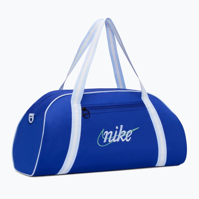 Torba treningowa damska Nike Gym Club Retro 24 l old royal/hydrogen blue/hydrogen blue 2