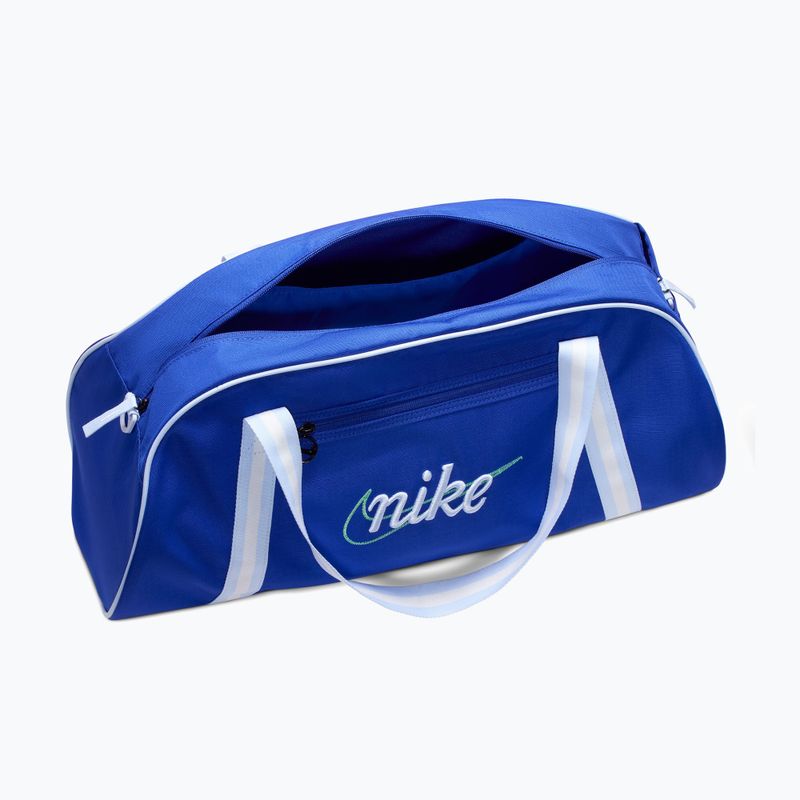 Torba treningowa damska Nike Gym Club Retro 24 l old royal/hydrogen blue/hydrogen blue 4