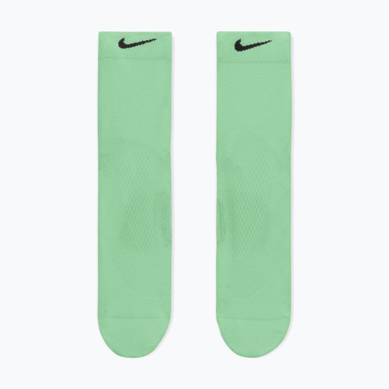 Skarpety Nike Run Midweight Micro Crew cucumber calm/black/black 2