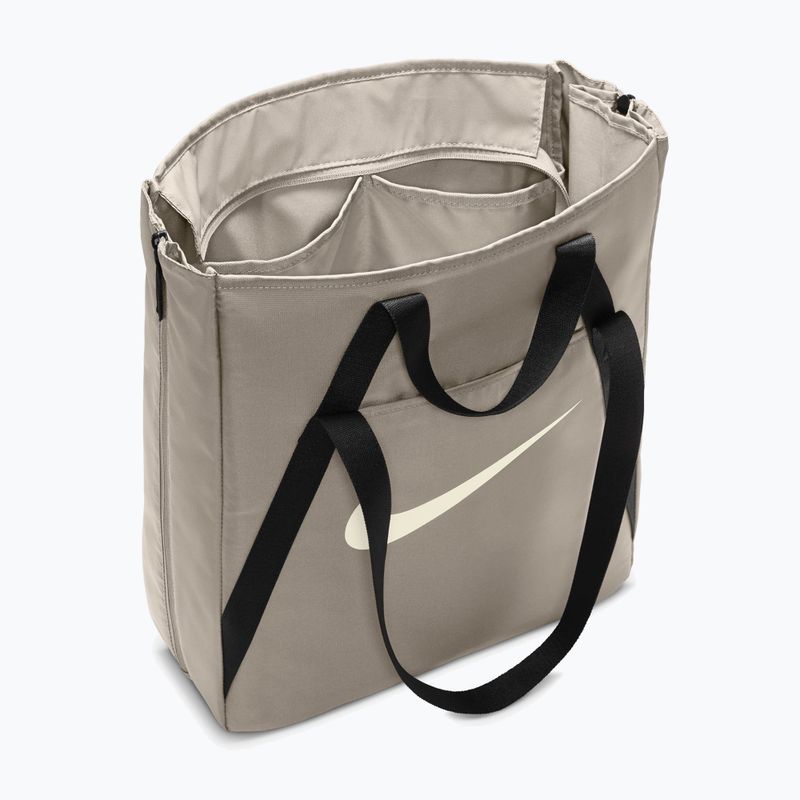 Torba damska Nike Gym Tote 28 l cream ii/black/sail 5