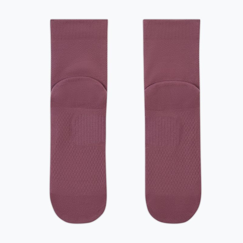 Skarpety Nike Run Midweight Micro Crew pink smoke/pink rise/white 3