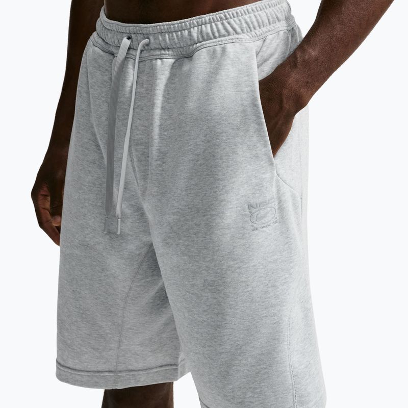 Spodenki treningowe męskie Nike N.A.C. light smoke grey/heather/light smoke grey 3