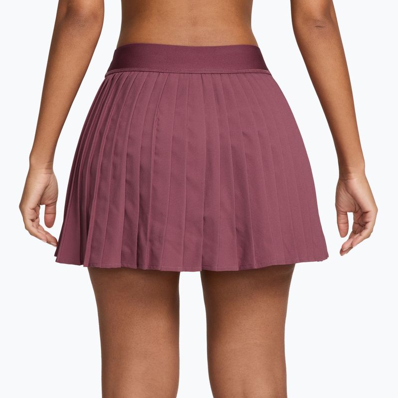 Spódnica Nike Victory Dri-Fit High-Waisted Pleated pink smoke/white 2