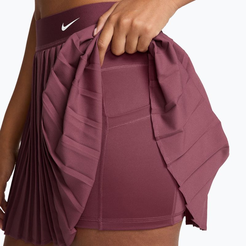 Spódnica Nike Victory Dri-Fit High-Waisted Pleated pink smoke/white 4
