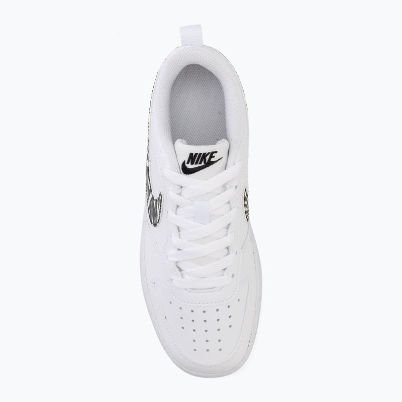 Buty Nike Court Borough Low white/black 5