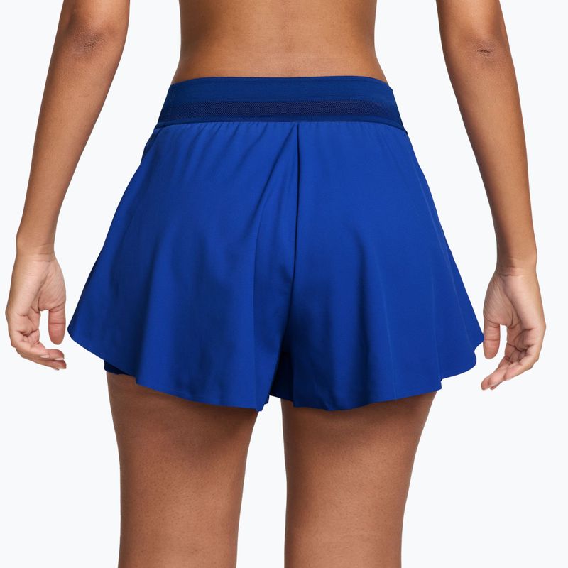 Spodenki tenisowe damskie Nike Court Dri-Fit Ace Advantage old royal/white 2