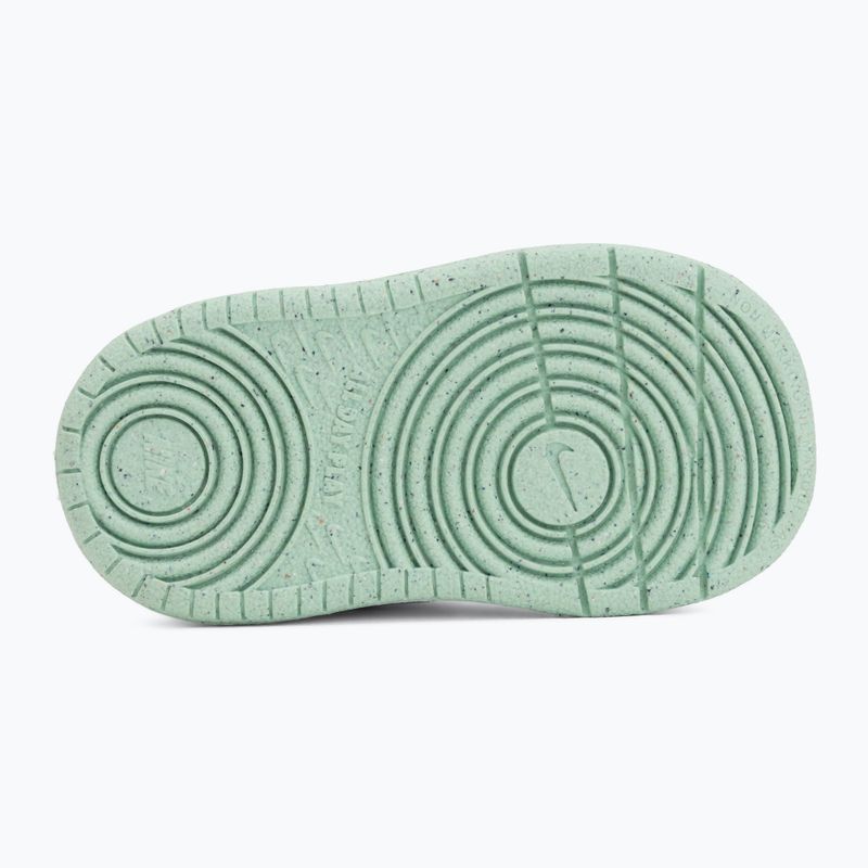 Buty dziecięce Nike Court Borough Low white/football grey/arctic green 9