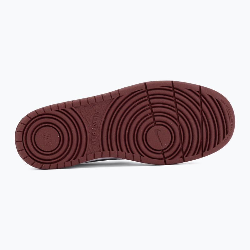 Buty dziecięce Nike Court Borough Low Recraft white/pink smoke 4