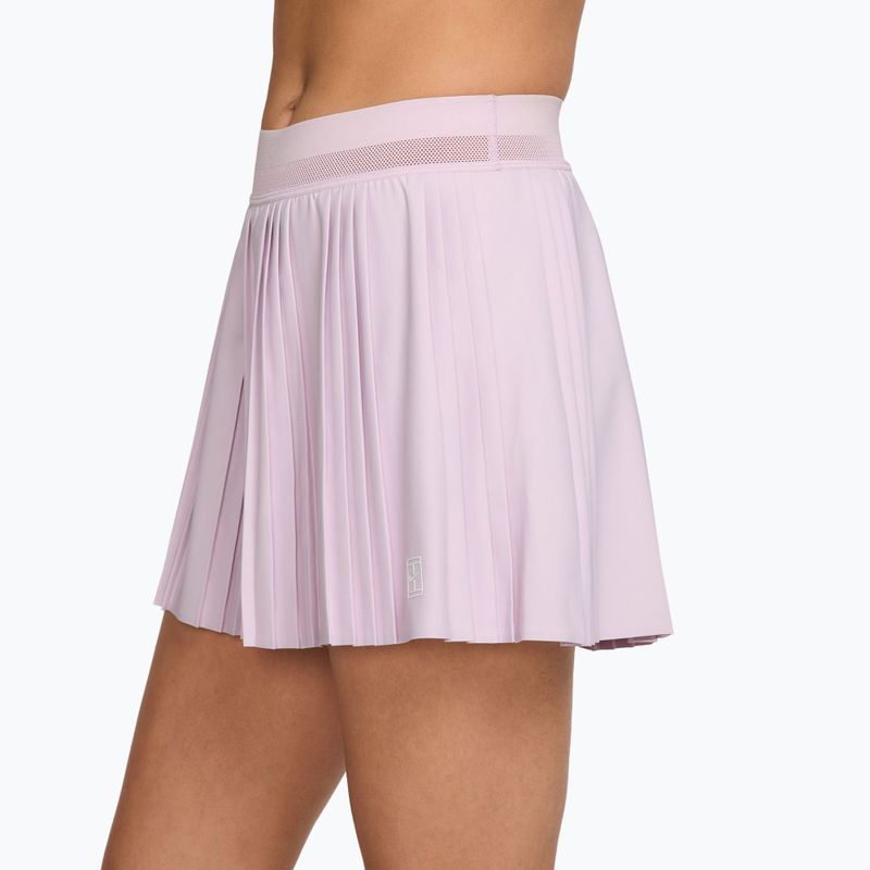 Spódnica tenisowa Nike Court Dri-Fit Advantage Pleated bleached lilac/white 3