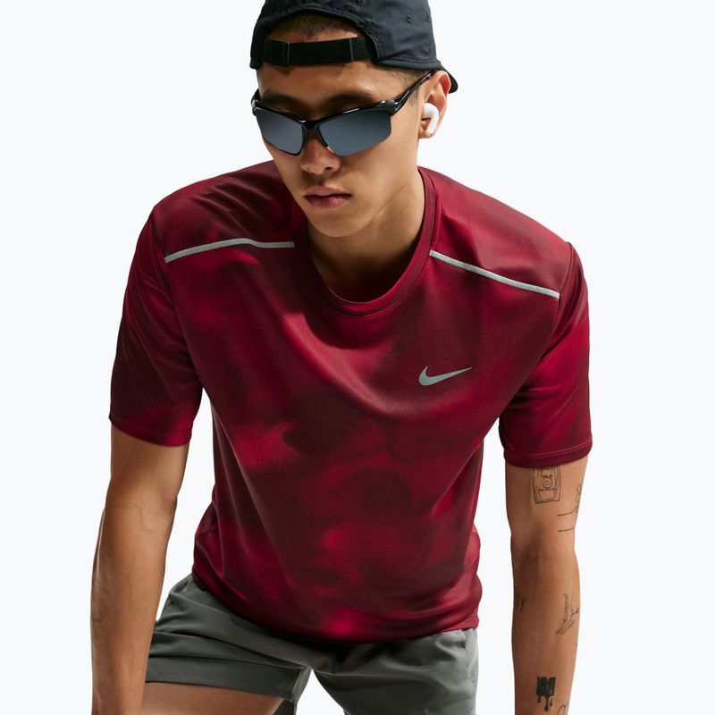 Koszulka do biegania męska Nike Miler light crimson 6