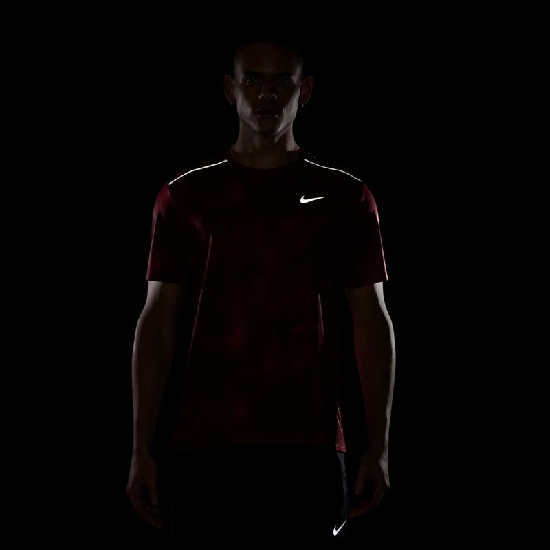 Koszulka do biegania męska Nike Miler light crimson 7