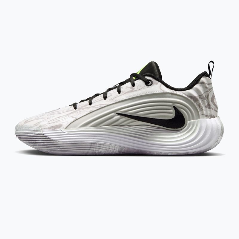 Buty do koszykówki męskie Nike Giannis Immortality 5 white/off white/metallic silver 2