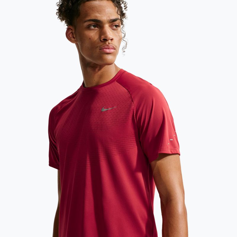 Koszulka do biegania męska Nike Stride tough red 4