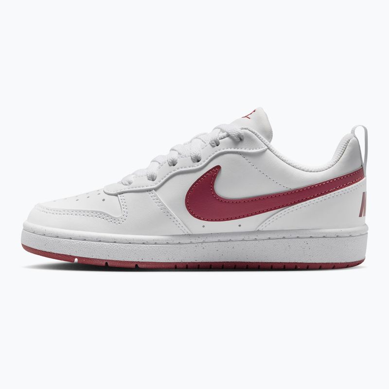 Buty dziecięce Nike Court Borough Low Recraft white/pink smoke 2