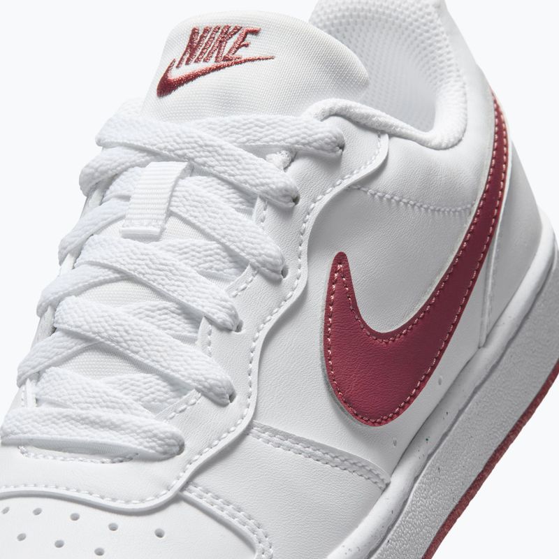 Buty dziecięce Nike Court Borough Low Recraft white/pink smoke 5