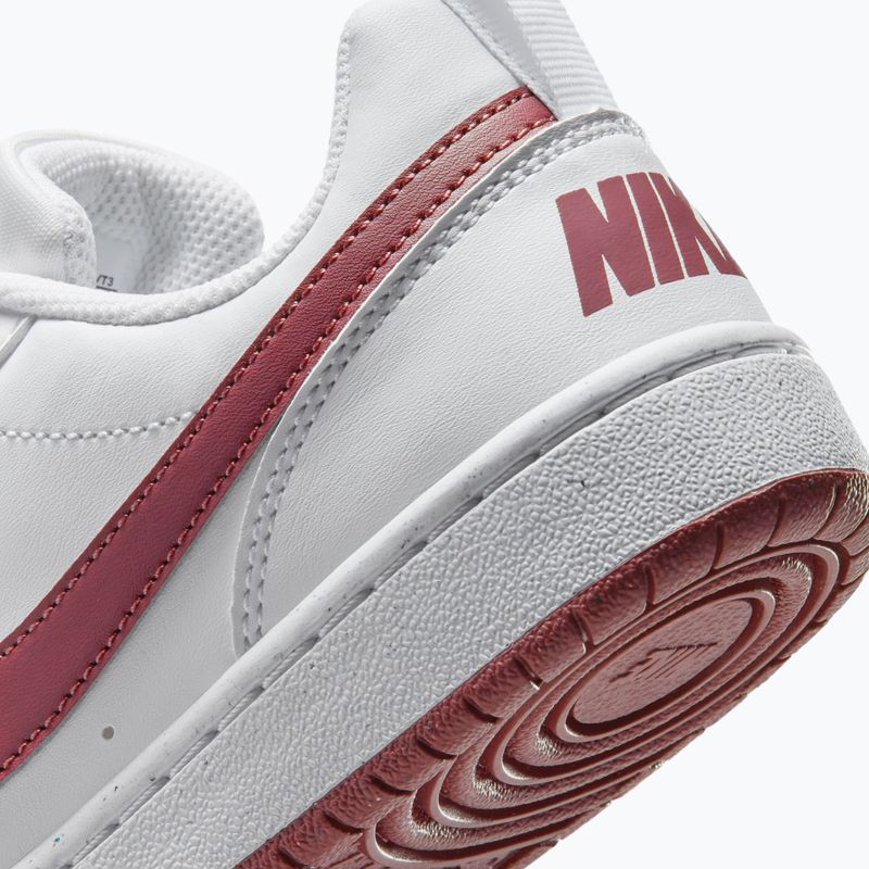 Buty dziecięce Nike Court Borough Low Recraft white/pink smoke 6