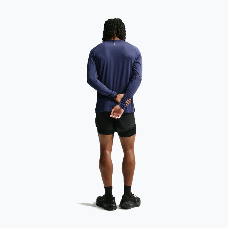 Longsleeve do biegania męski Nike Stride Dri-Fit ADV Midnight Navy 3