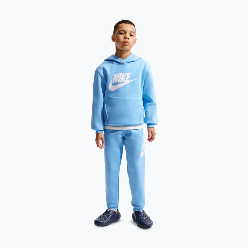 Spodnie dziecięce Nike Club Fleece football blue/white 2