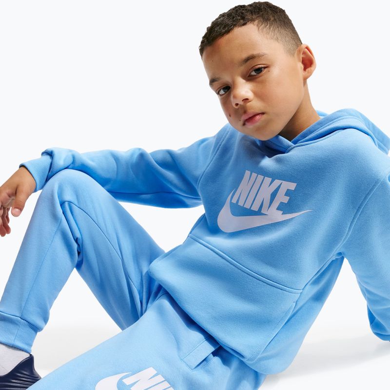 Spodnie dziecięce Nike Club Fleece football blue/white 4
