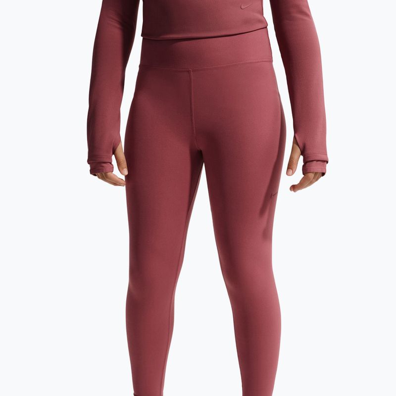 Legginsy dziecięce Nike MAVN pink smoke/pink smoke 5