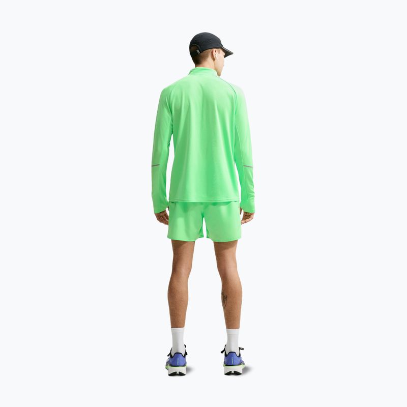 Spodenki do biegania męskie Nike Miler illusion green 3
