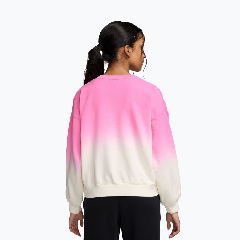 Bluza dziecięca Nike Sportswear Studio sail/playful pink/white 2