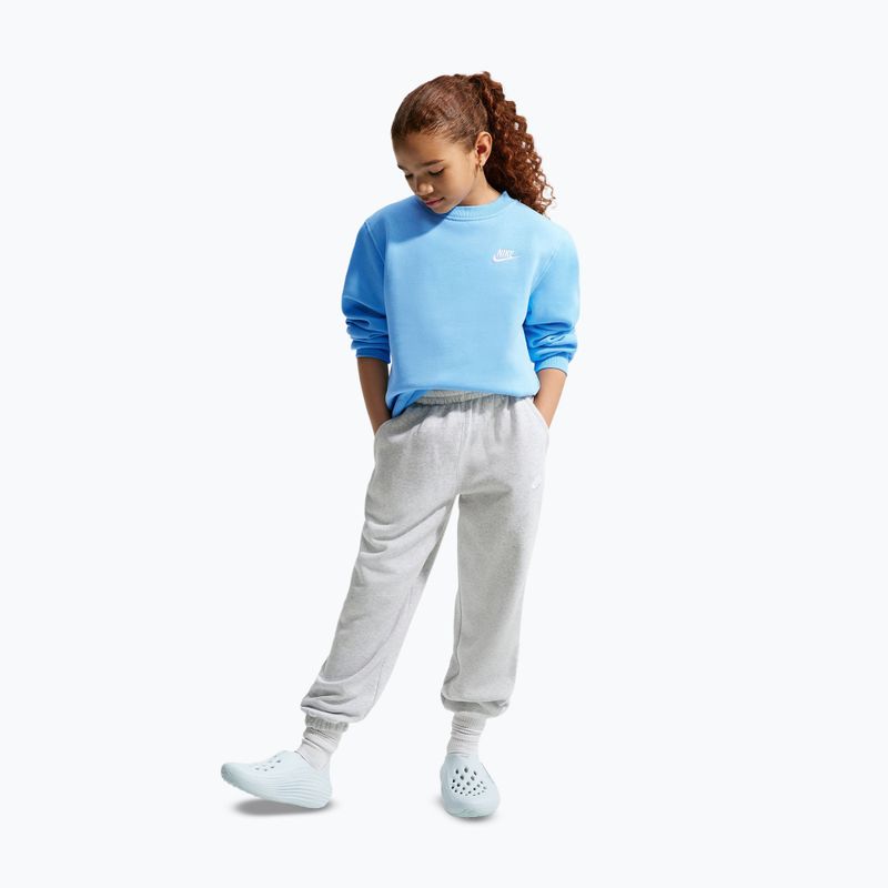 Bluza dziecięca Nike Sportswear Club Fleece football blue/white 2